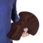 پالت چوبی ارگونومیک نقاشی مدل 10469