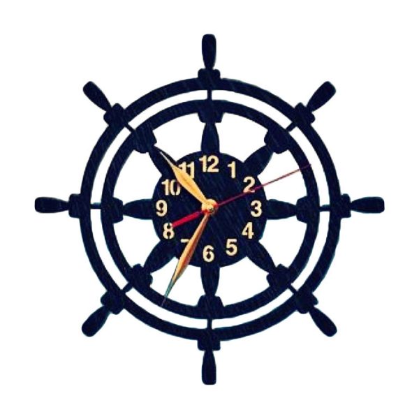 ساعت دیواری طرح سکان مدل 10527