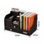 کازیه اداری و نظم دهنده میز کار مدل 10683 | شلف نگهدارنده کتاب و مجله