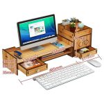 استند مانیتور و زیر مانیتوری مدل 10705 | نگهدارنده مانیتور و نظم دهنده میز