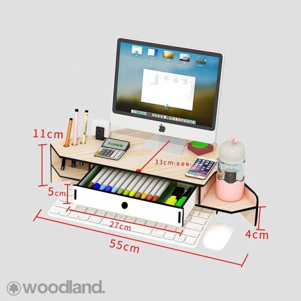 استند مانیتور، زیرمانیتوری، پایه نگهدارنده مانیتور و نظم دهنده - مدل 10686
