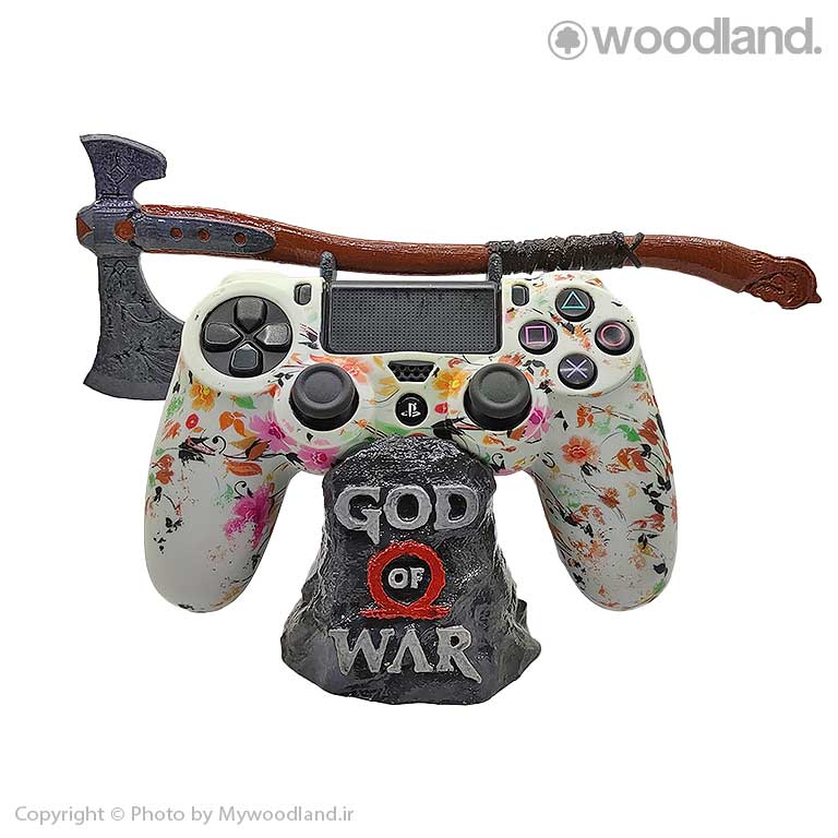 50003_4.jpg پایه نگهدارنده دسته، استند کنترلر طرح God of War - مدل 50003 - تصویر 1