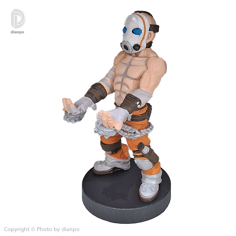 50059-1.jpg هولدر موبایل و دسته بازی Borderlands 3 طرح Psycho، فیگور سایکو - مدل 50059 - تصویر 1