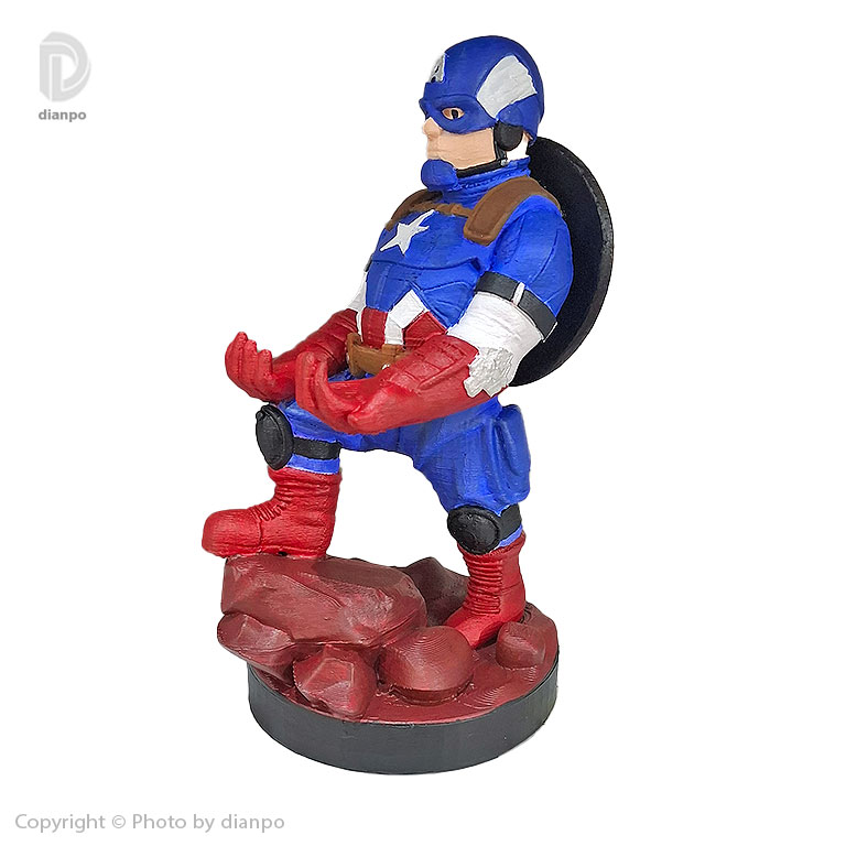 50062-1.jpg پایه نگهدارنده دسته طرح کاپیتان آمریکا Captain America مناسب پلی استیشن و ایکسباکس - مدل 50062 - تصویر 1